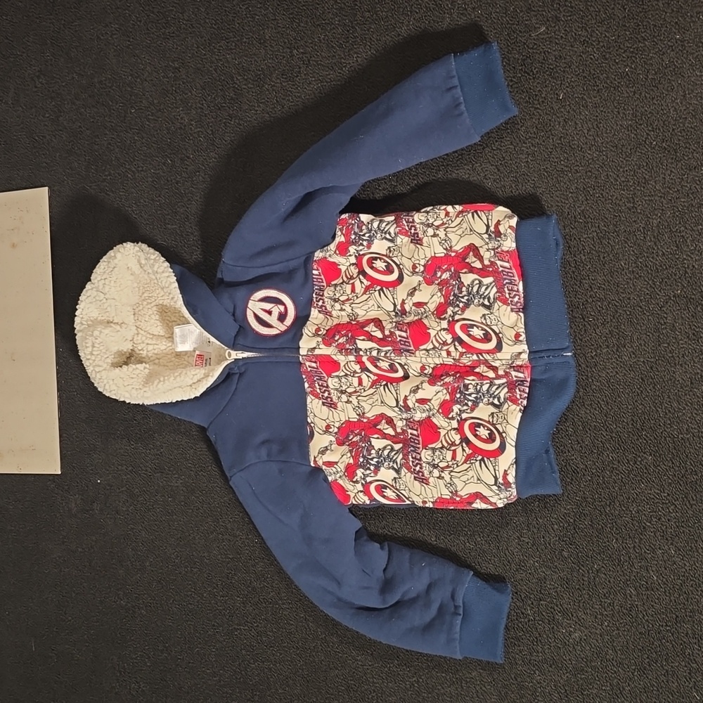 Marvel Advengers zip up hoodie